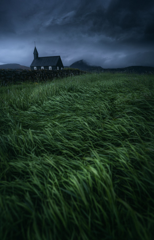 Iceland Church By Remo Daut