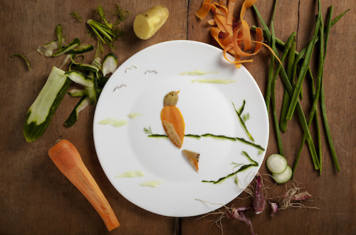 Beautifully Intricate Food Sculptures by Anna Keville JoyceHer site