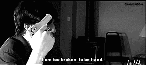 boys-and-suicide:  inconsolabl—e:  inconsolabl—e:  &ldquo;I am too broken;