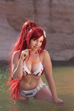 nerdynakedgirls:  Bikini Yoko by *WindoftheStars