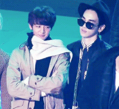 woneko:  Kibum and his little shy boy~ 