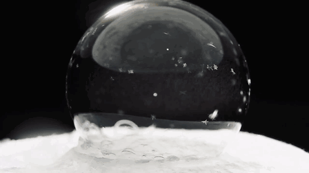 Porn photo Footage Captures Bubbles At -15 Celsius Freezing