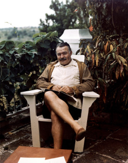 mishproductions:   Ernest Hemingway 
