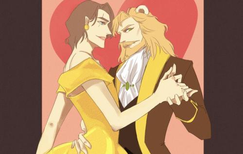 Beauty and the Beast AUBeauty!Anakin / Beast!Obi-wan