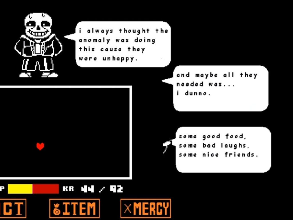 Semi Frequent Undertale Facts on X: * Sans's theme can be found