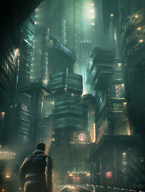 cyberclays:   Folding Beijing  - by  emmanuel shiu“Last  year, I had the pleasure of working with Josh Kim on a pitch for a movie  called Folding Beijing. It’s quite a fun story and working with Josh  was an absolute pleasure. If you’re interested