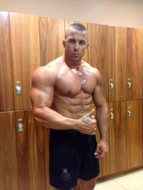 serbian-muscle-men:  Serbian bodybuilder Dalibor