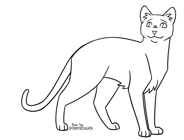 warriors cat stuff — cryptidclaw: Bluestar redesign! I made her