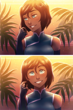 Iahfy:hair Compliment Scene From Asami’s Pov For @Korrasamifanzine​ ♡ O////O