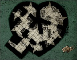 dungeonsandcartoons:  417 Valentine’s Fortress