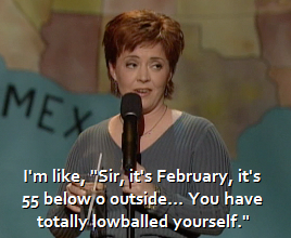 Comedy is everything