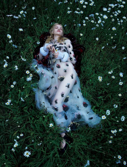 hauteccouture:Stella Lucia in ‘True Innocence’ by Camilla Åkrans for Vogue Japan