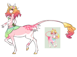 cookiehanasjunk:Wanted to practice on centaur