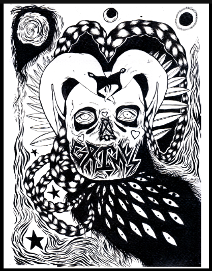 jewist:  various drawings by Claire Boucher aka Grimes 