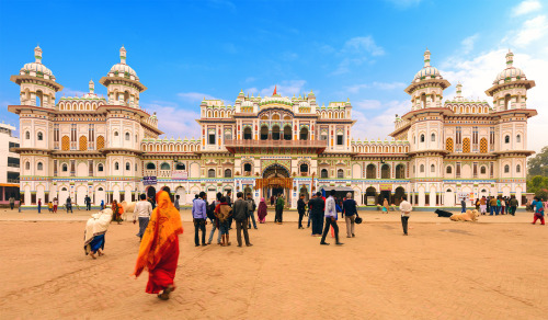 Janak temple, Sita Devi birthplace , janakpur, Nepal