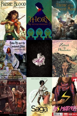 medievalpoc:  Best of 2014: Medievalpoc Fiction Week Masterpost All Fiction Week Posts in one Mega Reading List!! Thistil Mistil Kistil: Medieval Webcomic  Throne of the Crescent Moon by Saladin Ahmed Novels by Amelie Howard Mufaro’s Beautiful Daughters