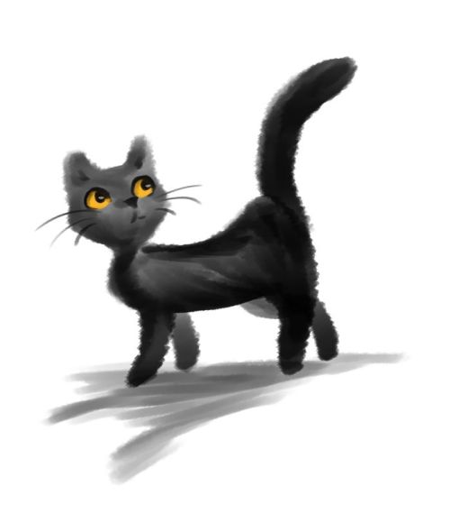 we need kitties.I’ve been a huge fan of @dailycatdrawings for ages, so when the call comes out for h