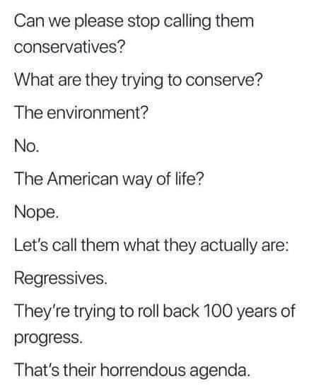 Reactionary Regressives. Bad Faith Cheaters.