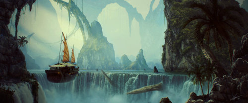 cinemagorgeous:  Imaginative imagery by artist Bobby Myers.