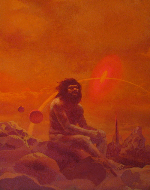 thevaultofretroscifi:Paul Lehr, Apeman, Spaceman