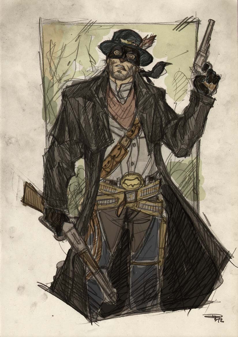 johnny-dynamo:  Justice League - Western Redesign, by Denis Medri 