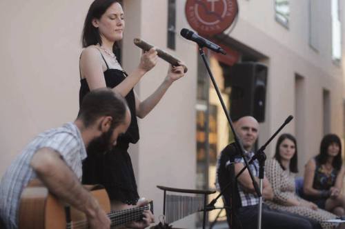 Here are some photos of the Slovene Herbert book launch in Škofja Loka! Maja Šubic, il