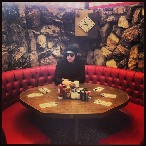 nobodyknowshowtotalktochildren:  &ldquo;Jack at Pann’s…surrounded by friends.&r