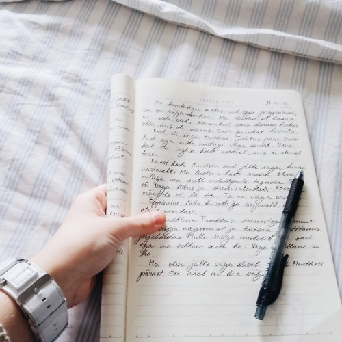 indiaisstudying:I’m really enjoying journaling right now so I’ve been writing down everything. The p