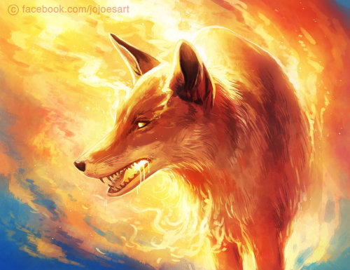 Fire Fox by JoJoesArt 