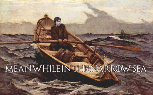 favoritesticle:Yeah, that’s what Gendry’s been up to. You haven’t missed much.