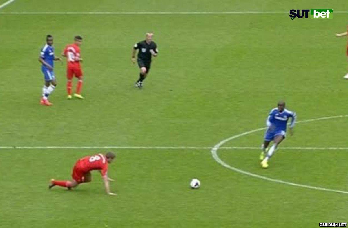 Gerrard’a yine bundan oldu...