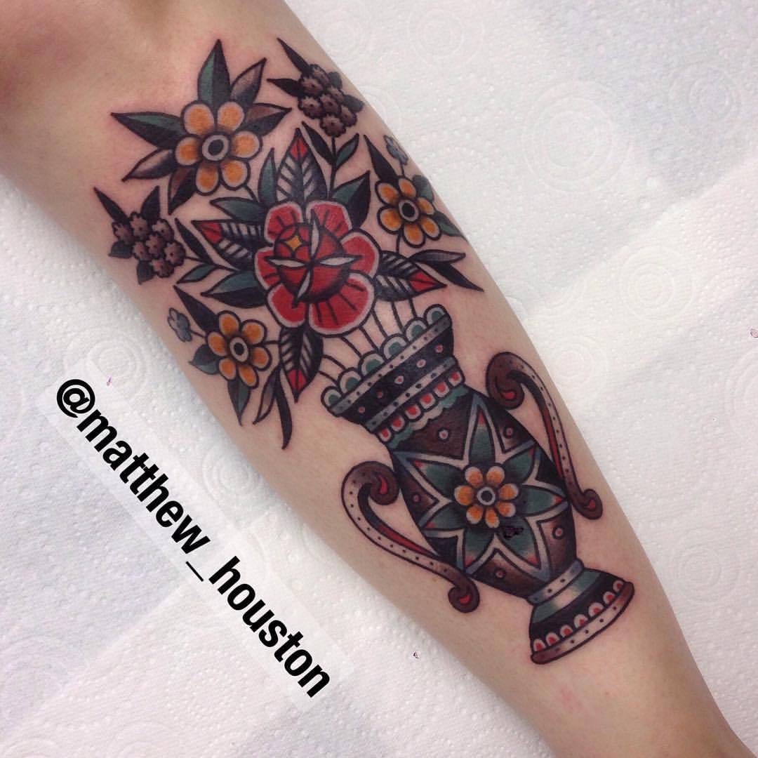 A vase with flowers on a lower leg Done hearttpa Thanks for looking   For booking and my other projects please join my mailing list  Instagram