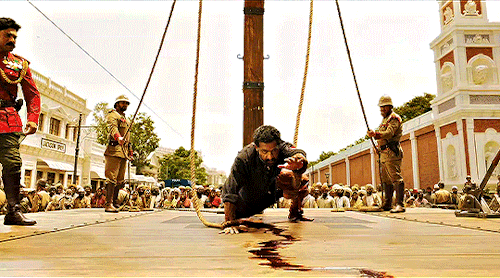 RISE. ROAR. REVOLT. RRR (2022) Dir. S. S. Rajamouli
