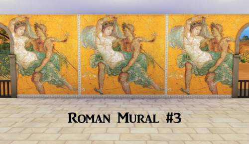 historicalsimslife: 4 Mural Wallpapers for the Ancient Rome &amp; The Early Civilization Stage o