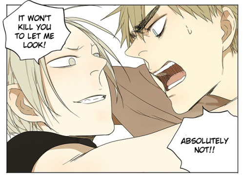 yaoi-blcd:  Old Xian 01/07/2015 update of [19 Days], translated by Yaoi-BLCD  IF YOU USE OUR TRANSLATIONS YOU MUST CREDIT BACK TO THE ORIGINAL AUTHOR!!!!!! (OLD XIAN). DO NOT USE FOR ANY PRINT/ PUBLICATIONS/ FOR PROFIT REASONS WITHOUT PERMISSION FROM