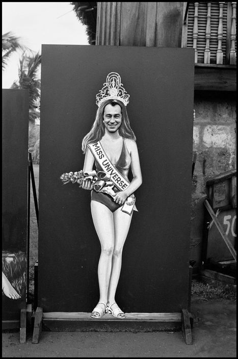 Self-portrait, Philippines, 1974 by Elliott Erwitt