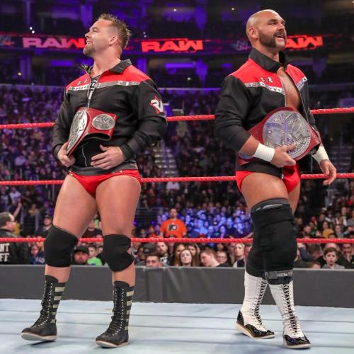 WWE Raw Tag Team Champions The Revival 