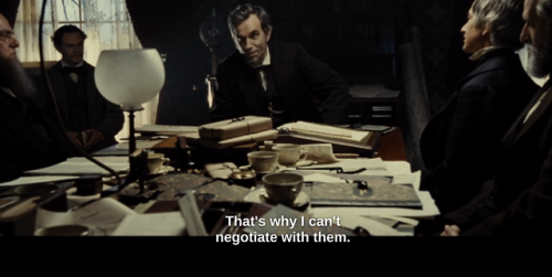 Endless List of Favorite Monologues: Lincoln(2012) // (2/6)Now, here’s where it gets truly sli