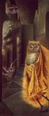 foxesinbreeches:  Night-fighter / Quiador by Remedios Varo