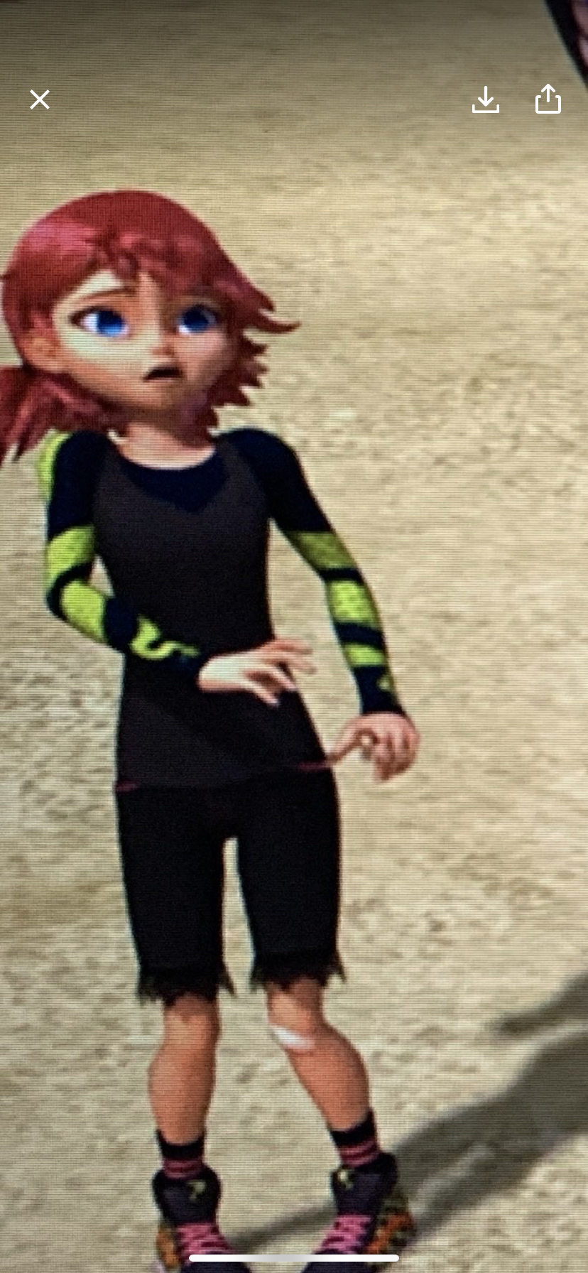 I like alix more with red hair (befana) : r/miraculousladybug