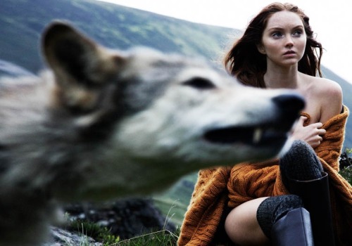 Porn jinxproof:  Lily Cole | “Highland Tale”Above photos