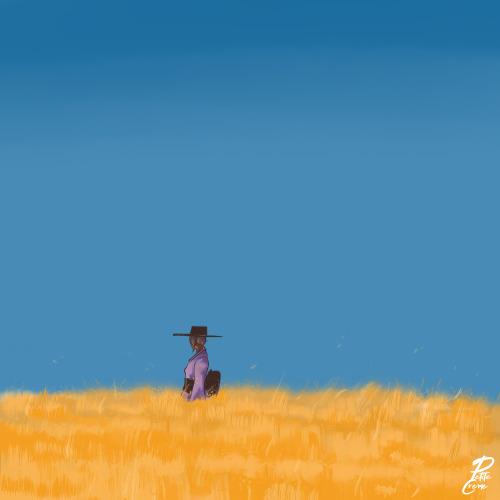 Man I wanna just live in the middle of nowhere.Drawing for myself is so hard.