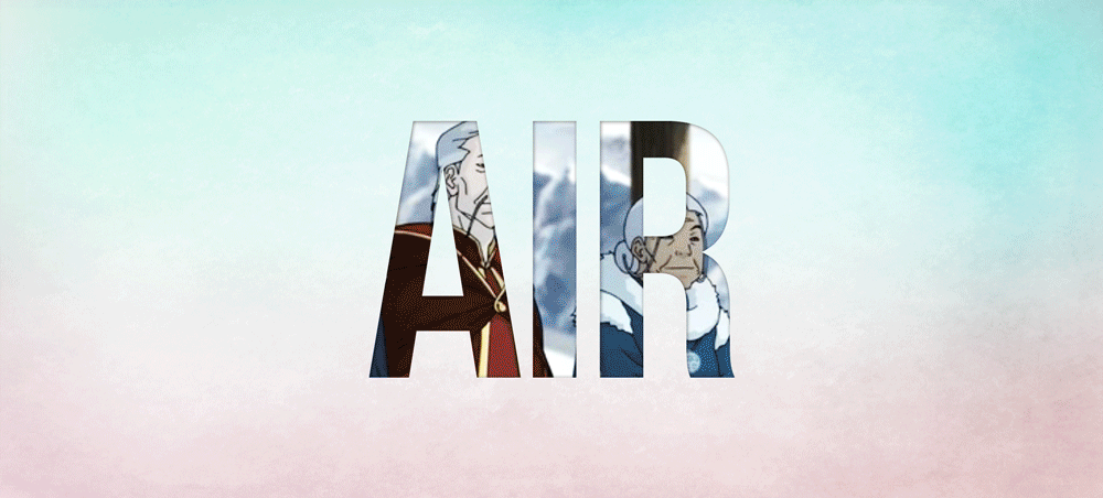 partyinthenunnery: Only the Avatar can master all 4 elements and bring balance to