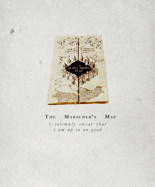 tanaquil:THE MARAUDER'S MAP: “The magic used in the map’s creation is advanced and impressive;