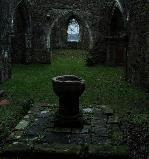 mycelticheart:Old Church RuinsAledJonesStockNArt