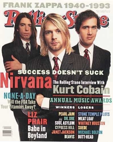Nirvana + Magazine Covers