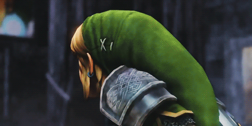 artetthoughts: Link faces his shadow in 1987, and again in 2014. 