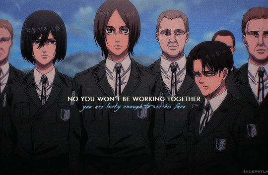 incepstla:Levi Ackerman and his height issues SNK S4EP10