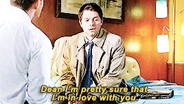 unicornmish: AU: Castiel discovers that he’s gay and now he understands his feelings for Dean.pt.:1/2