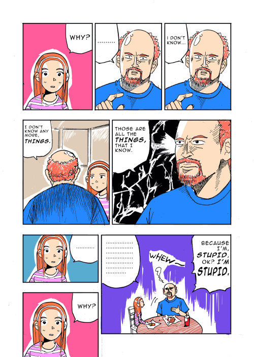 jaeilcho:  Comic on Louis C.K’s famous bit on, “Why”. http://www.youtube.com/watch?v=4u2ZsoYWwJA 